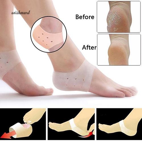 1 Cặp Đệm Silicone Lót Chân Thoáng Khí Giữ Ẩm Và Chăm Sóc