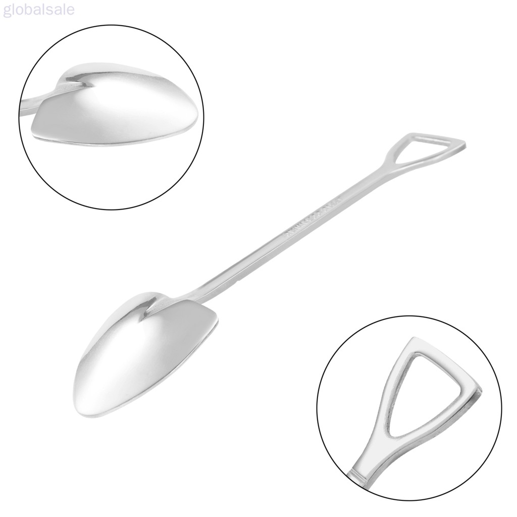 Muỗng Cà Phê Hình Dạng Xẻng Bằng Thép Không Gỉ