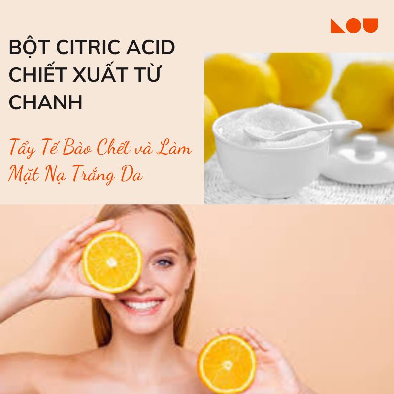 Axit chanh, acid citric ,chất điều chỉnh PH ,bột tạo độ chua