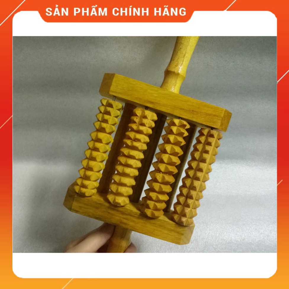 [SALE] Cây lăn lưng bằng gỗ tự nhiên📌FREESHIP📌 Dụng cụ mát xa xua tan nỗi lo đau nhức tạo cảm giác thỏa mái