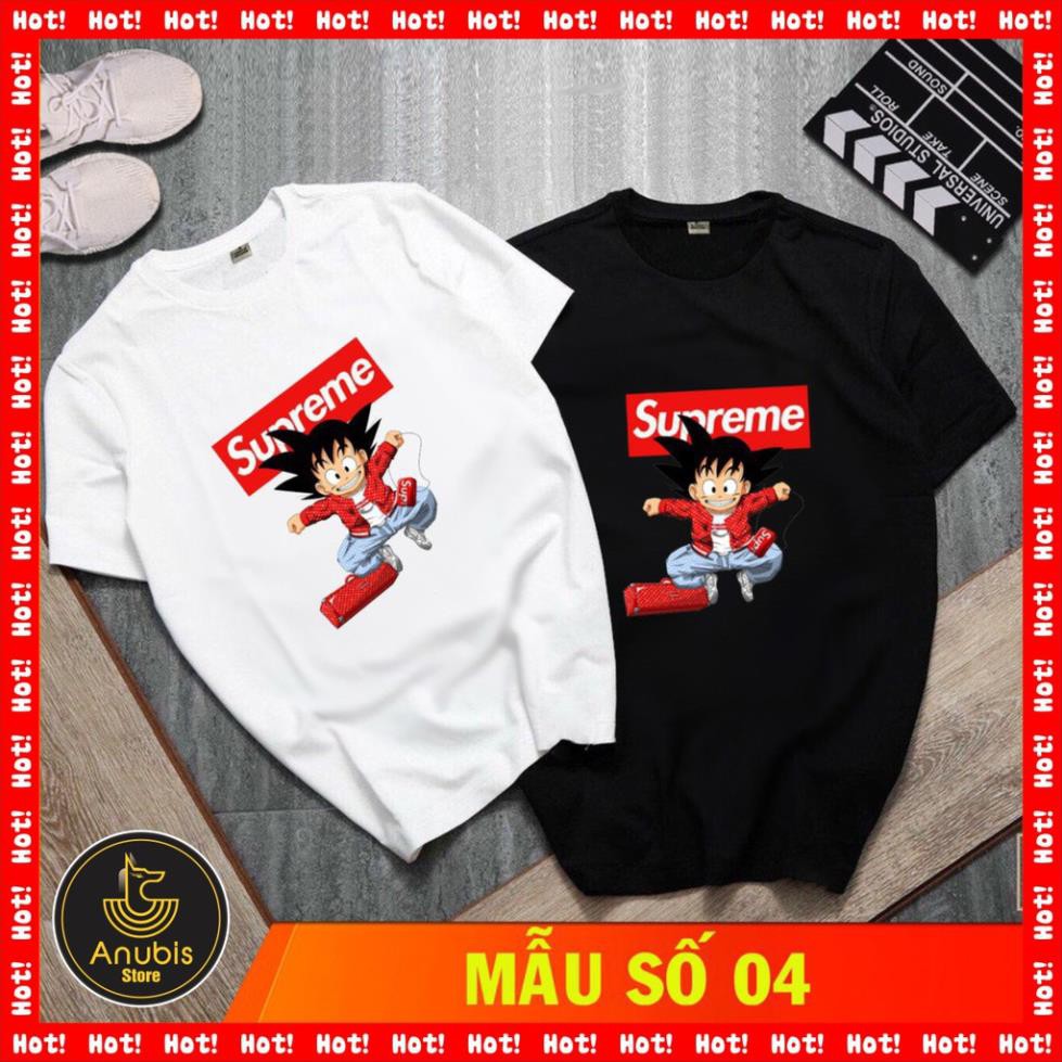 SALE-  SUPREME ÁO THUN TRẮNG UNISEX - áo HOT