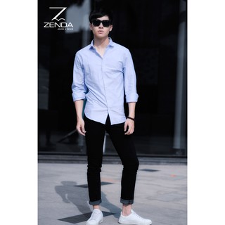 Sơ mi trơn, cổ đức, dtay