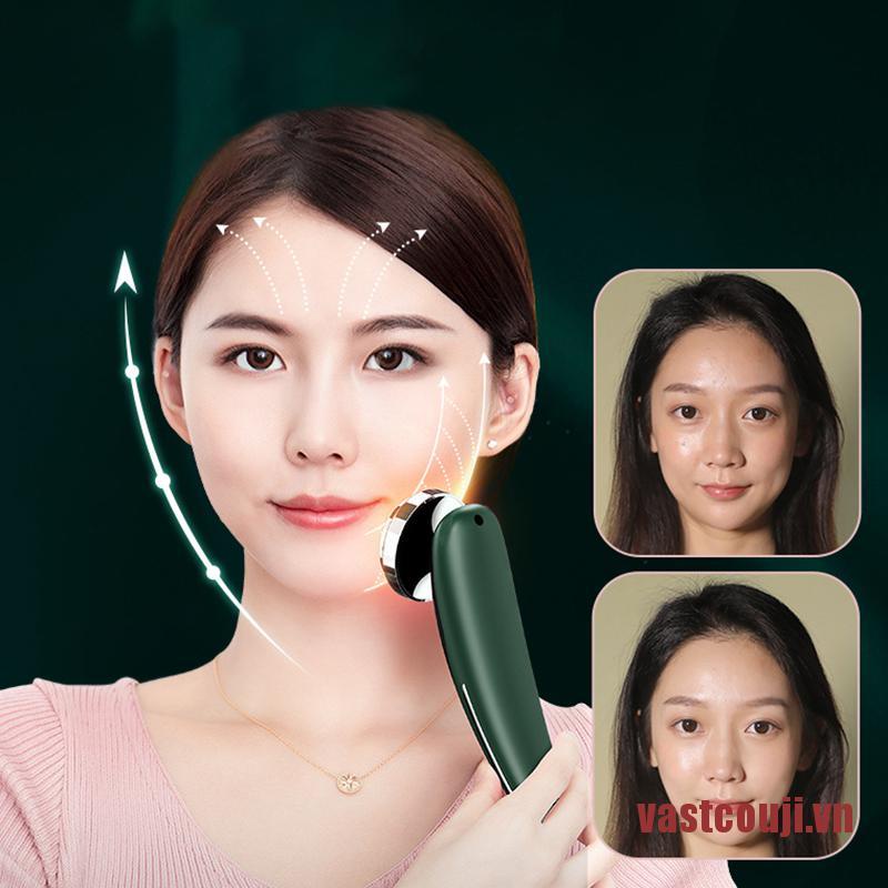 CONJI FaceMassager Skin Rejuvenation LEDFacial Lifting Beauty VibrationWrinkle R