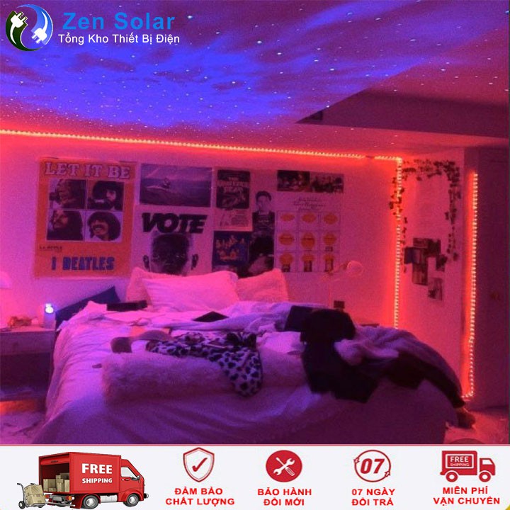 Đèn Led TIKTOK dây dán 5m đổi nhiều màu (RGB) + Remote điều khiển