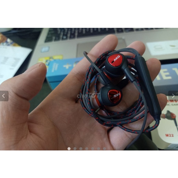 Tai Nghe Siêu Bass  AKG SAMSUNG M22 Jack 3.5 Nhiều Màu Sắc - Kiểu Dáng Thời Thượng - BẢO HÀNH ĐỔI MỚI