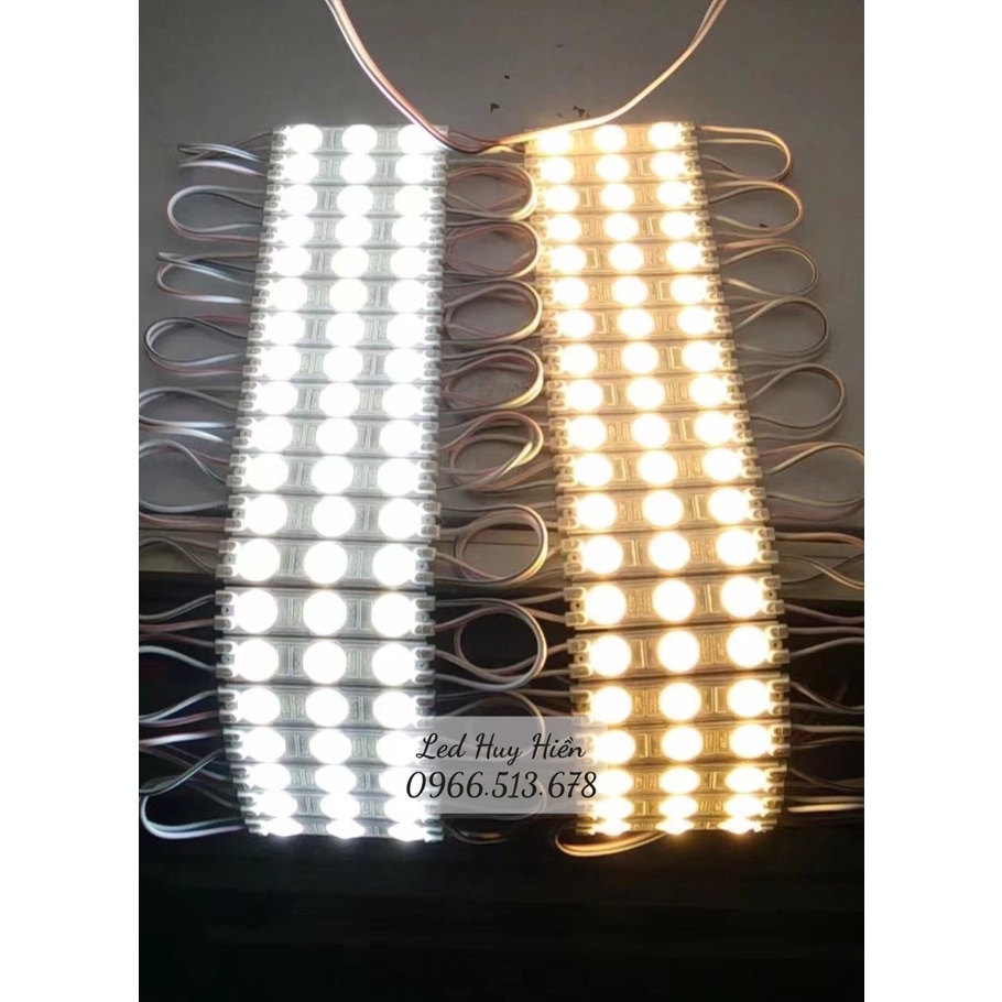 Siêu giảm giá 5000 Led hắt 3 bóng 2835 kích thước 6011, 6113 màu trắng (6000k), trắng ấm (3000K)