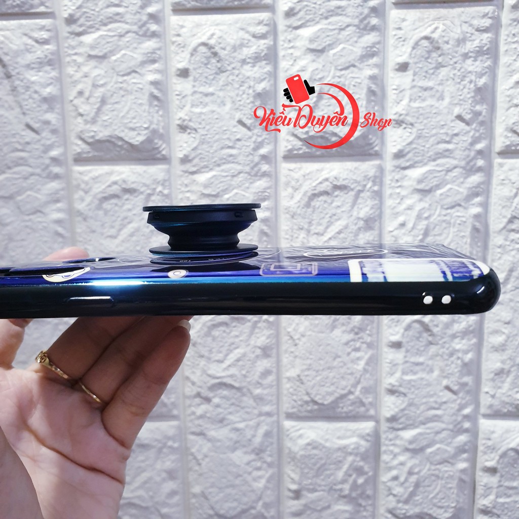 Ốp lưng Realme 5 Pro hình máy ảnh kèm giá đỡ và dây đeo