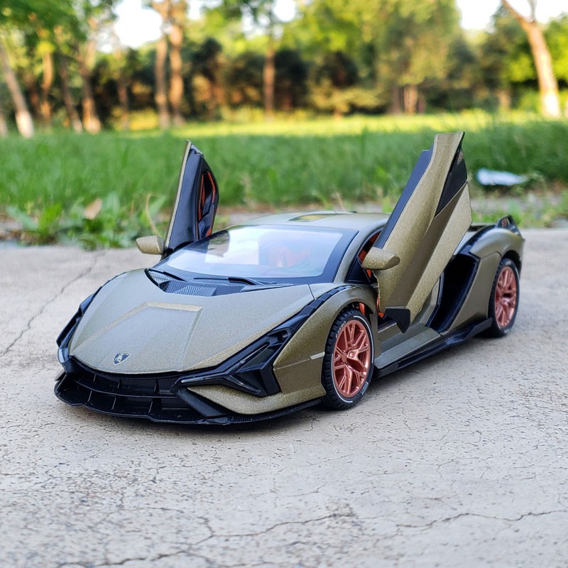 Mồ hình xe Lamborghini Sian FKP 37 tỉ lệ 1:24 CHEZHI