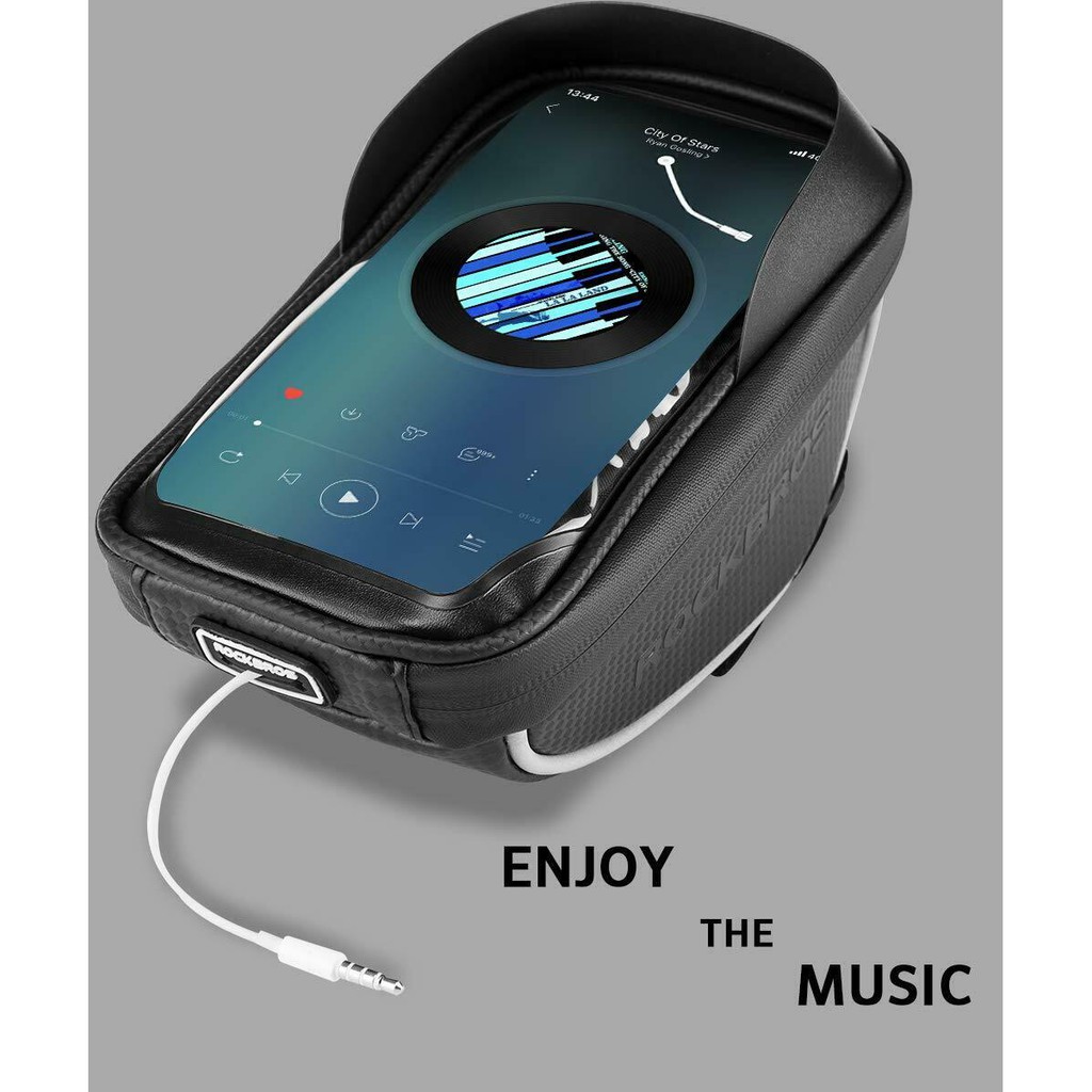 Túi đựng điện thoại di động Rockbros màn hình cảm ứng 6.0 inch gắn ghi đông xe đạp tiện lợi
