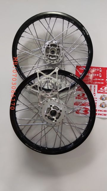 CẶP BÁNH CĂM SONIC NIỀN NHÔM RCB 1.1, 1.4 ,1.6 ,ĐÙM CĂM MẠ CROM LOẠI 1, KÈM PÁT ĐĨA NGÔI SAO