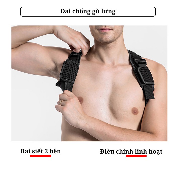 Đai chống gù lưng Aolikes HB3104