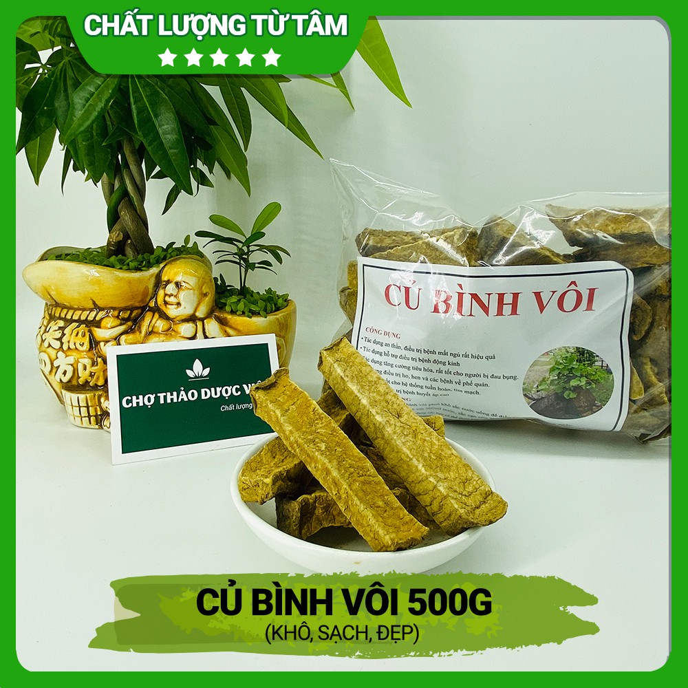 [Giá Sỉ] 500g Củ Bình Vôi (Khô, Sạch, Đẹp)