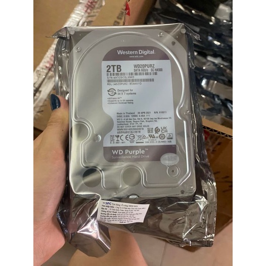 Ổ cứng HDD chuyên dụng cho Camera, Máy tính 500GB, 1TB, 2TB