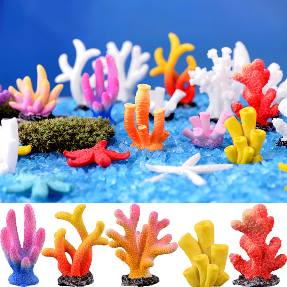 San Hô/Sao Biển Nhân Tạo Bằng Nhựa Resin Trang Trí Bể Cá