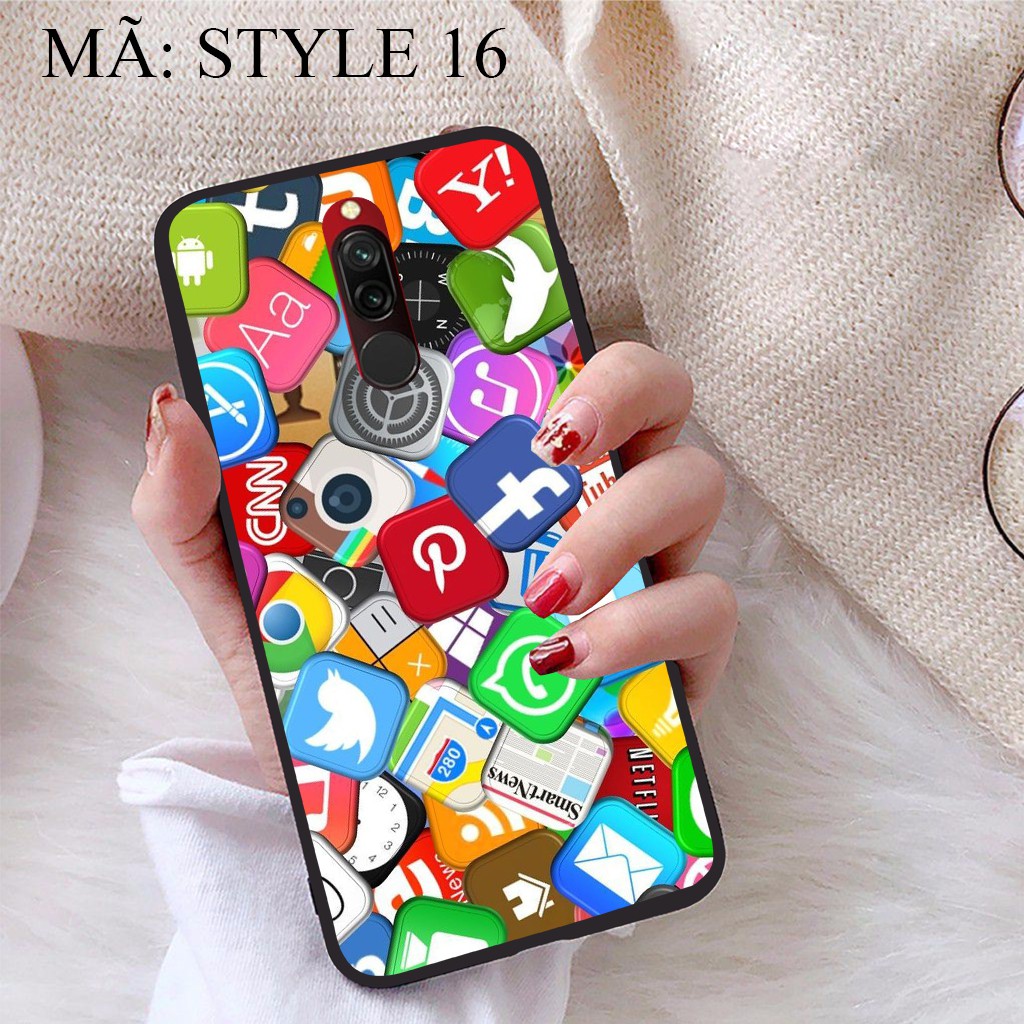 Ốp lưng Xiaomi Redmi 8 viền dẻo TPU BST Phong Cách Trẻ Trung