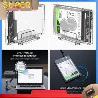 Orico hdd case usb 3.1 type c to 2.5 sata hard disk ssd external enclosure wt7n