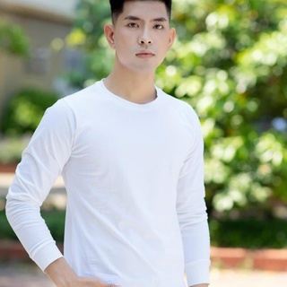Áo thun nam dài tay giữ nhiệt chất cotton co giãn cao cấp, giữ ấm cơ thể, áo dáng ôm cao cấp ARU SHOP