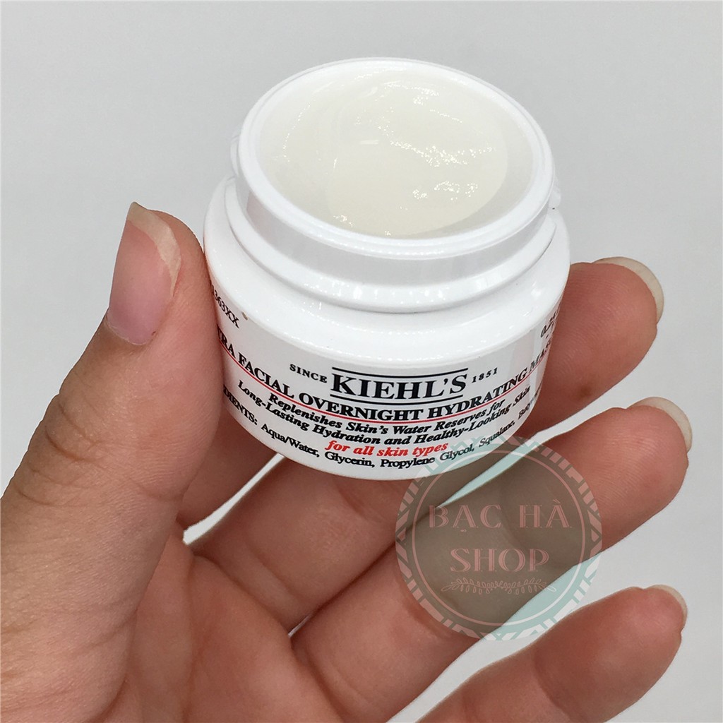 Kiehl's / Kiehls Mặt Nạ Ngủ Cấp Nước Ultra Facial Overnight Hydrating Masque 7ml