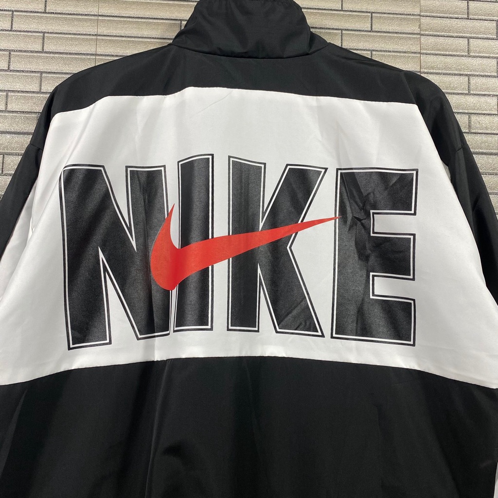 Áo Khoác Dù 2 Lớp Jacket Vintage V4 Vintage Red Logo - Vải Cao Cấp The.Laz