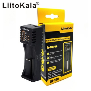 Bộ Sạc Pin 18650 – 14500 – 26650- LiitoKala Sạc Được Nhiều Loại Pin