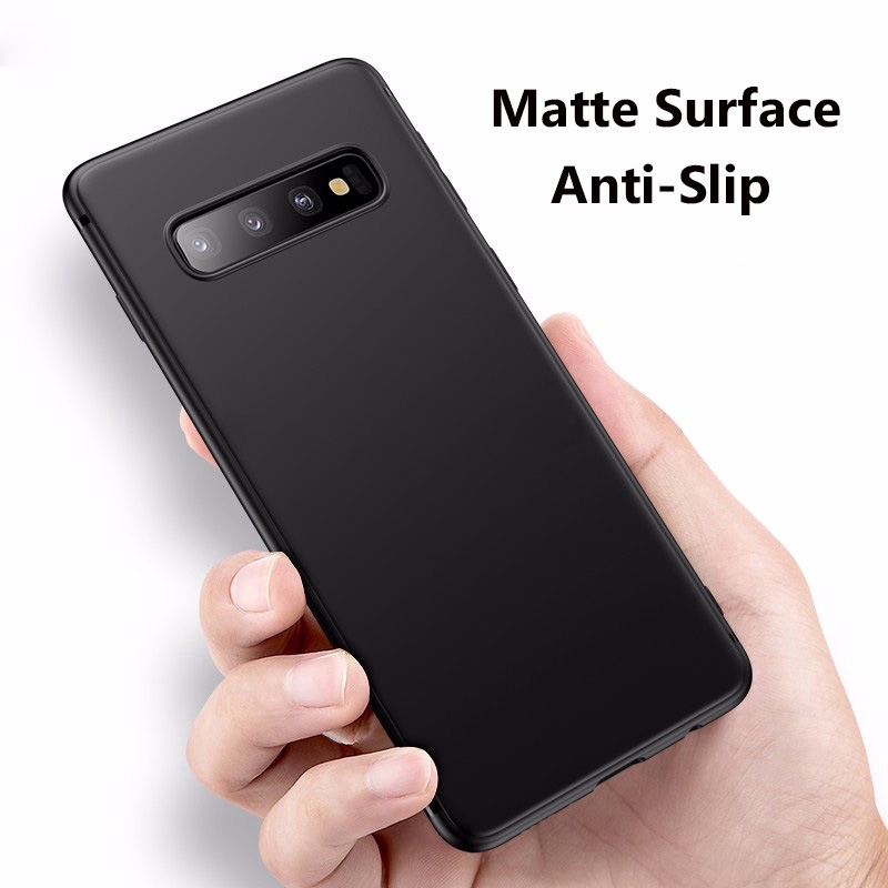 Ốp điện thoại silicone nhám siêu mỏng dành cho điện thoại Samsung Galaxy S10 5G S10e S10 Plus
