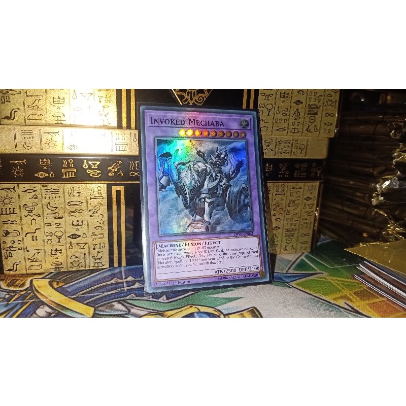 Tên thẻ bài yugioh: Invoked Mechaba - SHVA-EN041 - Super Rare 1st Edition