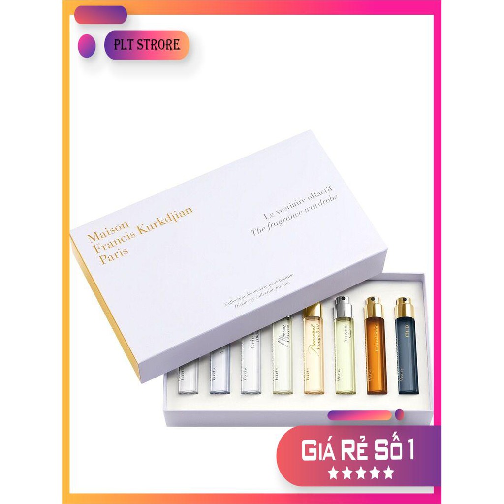 Set Nước Hoa MAISON PRANCIS KURKDJIAN For Him ( 8x11ml ) Full Seal ⚜️Hàng Authentic⚜️