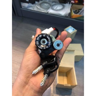 ổ khoá xe máy wave dream ex si 8 cạnh EH siêu tốt