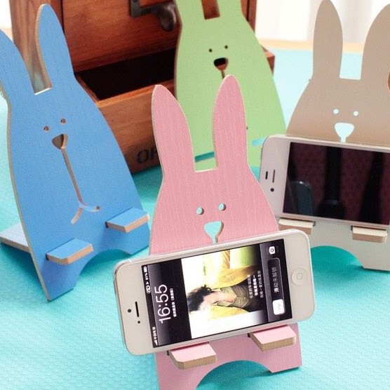 Kệ đỡ điện thoại thông minh hình thỏ ngộ nghĩnh nhiều màu sắc | BigBuy360 - bigbuy360.vn