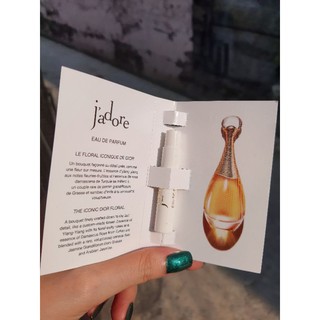 mẫu thử vial nước hoa nữ Dio J'adore
