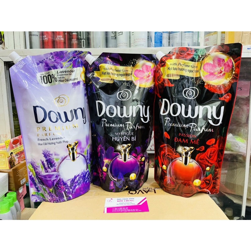 Nước Xã Vải Downy Huyền Bí/ Đam Mê/ Oải Hương 1,35l