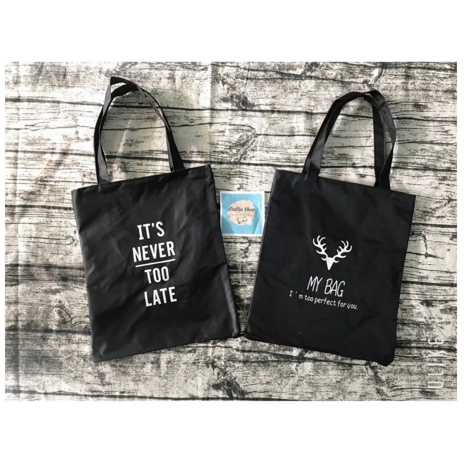Túi Tote Vải Đẹp Living Cực Hot - Kèm ảnh thật