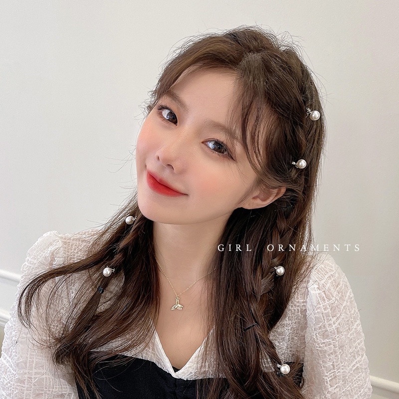 Set kẹp tóc mái nhựa hoa thỏ tim nhí nhựa xịn hàng đẹp cao cấp TIMSTORE phụ kiện thời trang hàn quốc