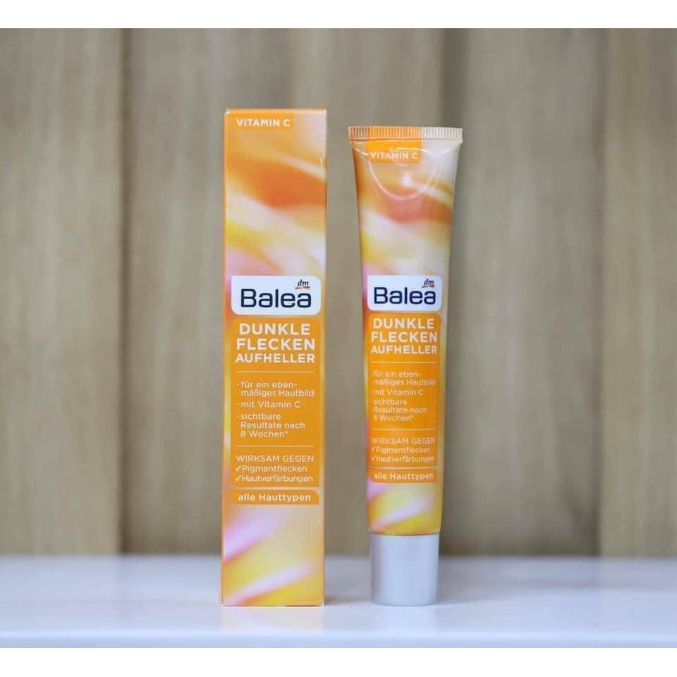 Kem sáng da, mờ thâm Balea Dunkle Flecken Aufheller 50ML– Bản new -Nội địa Đức