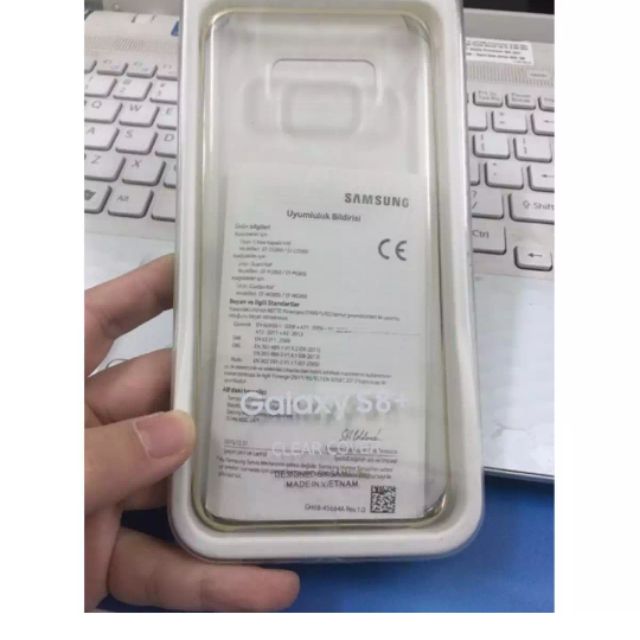 Ốp Clear cover cho Samsung S8 Plus