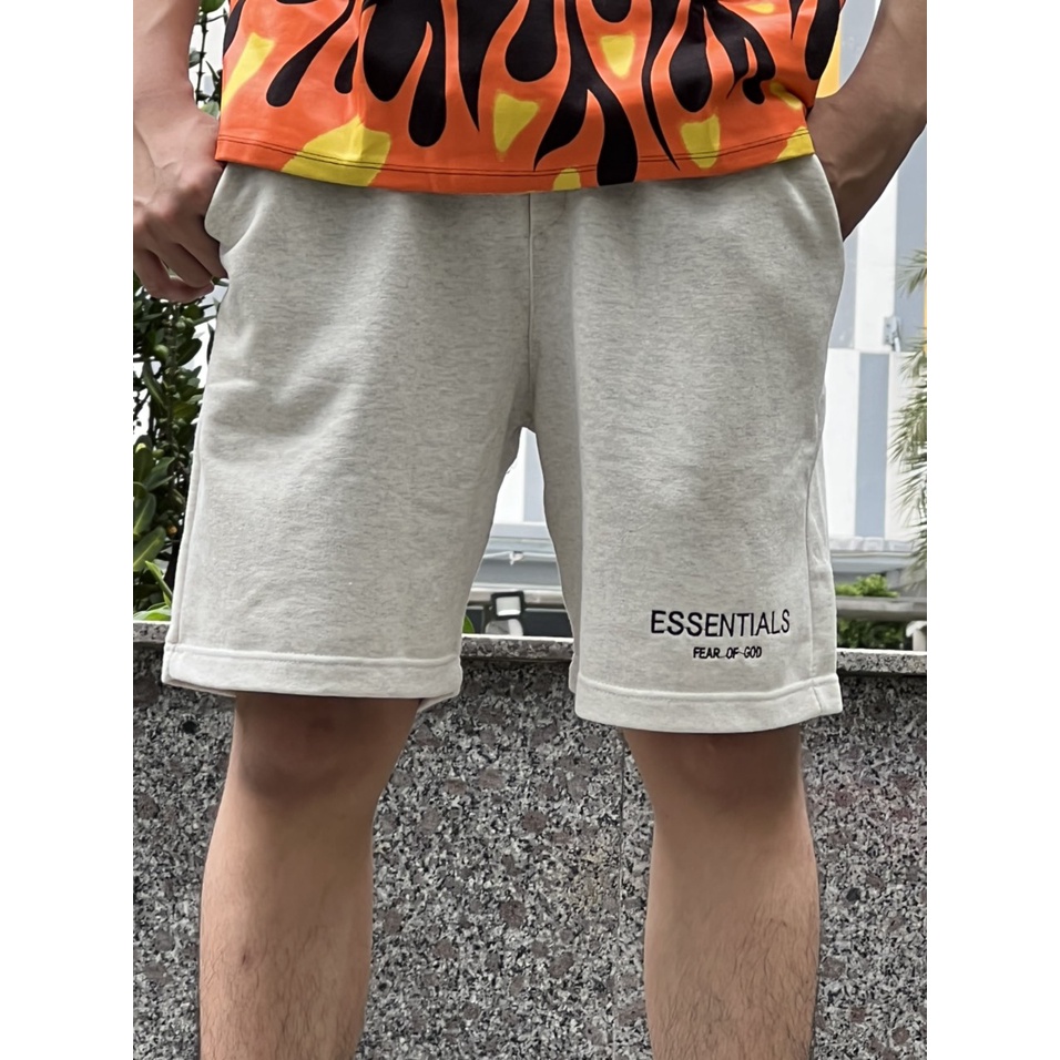 Quần short nỉ cotton Essentials , quần nam nữ unisex vuasivuare