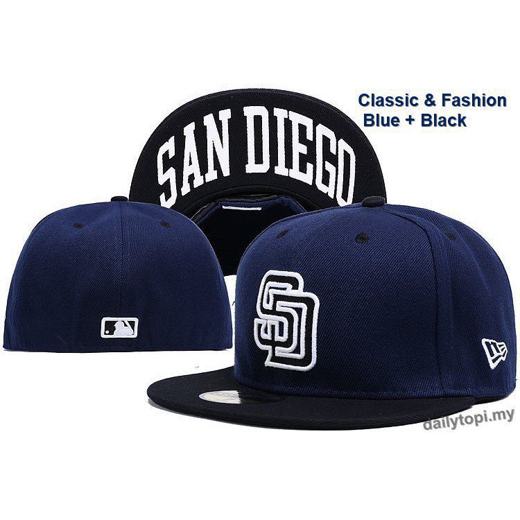 MLB Nón snapback Thời Trang Mới Thời Trang Cho Nam Và Nữ topi Omlclc hat san diego padres full cap S snapback hip hop topi Oclc