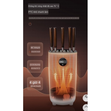 MÁY SẤY KHỬ KHUẨN DAO, THÌA, ĐŨA BẰNG TIA UV CHÍNH HÃNG ECOCO CAO CẤP | MÁY KHỬ TRÙNG DỤNG CỤ ĂN UỐNG ĐA NĂNG MẪU MỚI