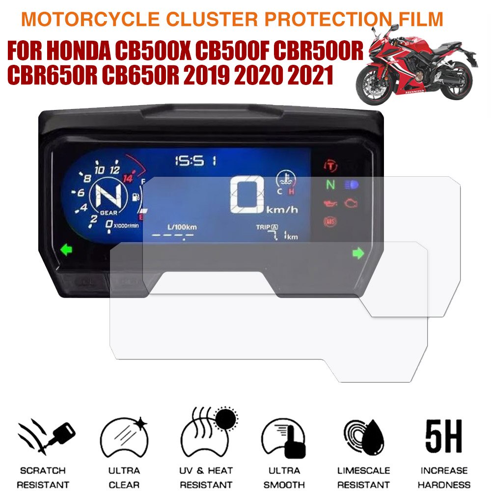 Phim Dán Bảo Vệ Màn Hình Dành Cho Xe Máy Honda CB500X CBR650R CB500F CBR500R CB650R 2019 2020 2021
