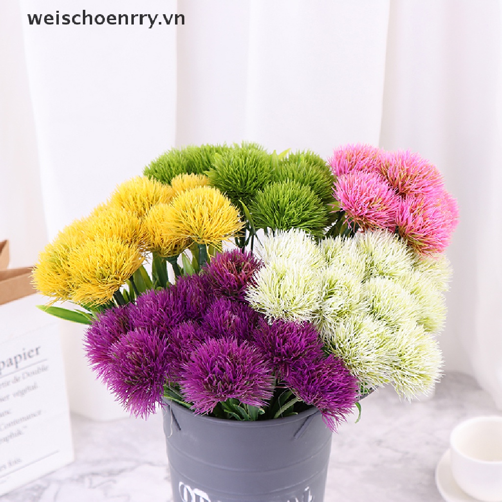 10 Hoa Bồ Công Anh Giả Dùng Trang Trí Nhà Cửa