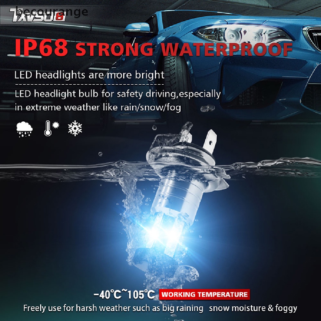 Đèn Pha LED 110w 30000LM H7 6000K Chất Lượng Cao