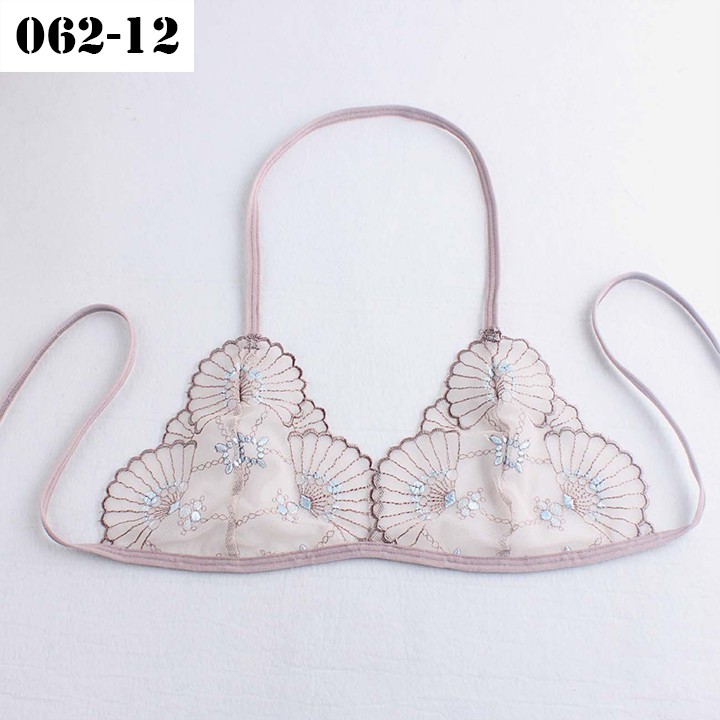 Bộ đồ lót thêu hoạ tiết đẹp - Bộ đồ lót gợi cảm lưới AQ062-12 | BigBuy360 - bigbuy360.vn