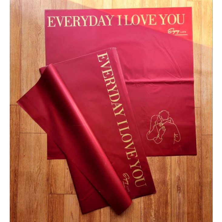 GIẤY 2 MẶT CHỮ EVERYDAY I LOVE YOU