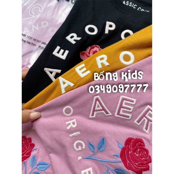 Áo Thun Nữ Thêu Hoa Aeropostale