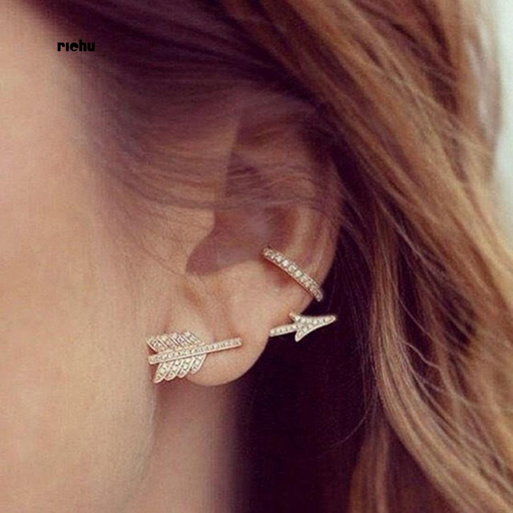 1 Khuyên Tai Nữ Hình Mũi Tên Thời Trang
