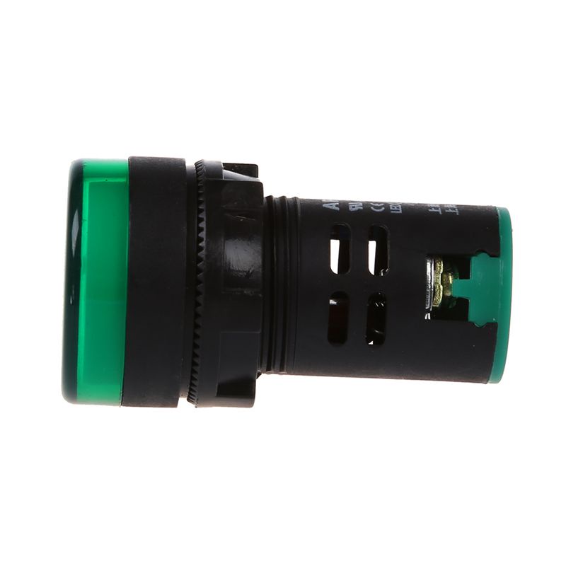 Set 3 Bảng Đèn LED 22Mm AC 220V Ánh Sáng Đỏ / Vàng