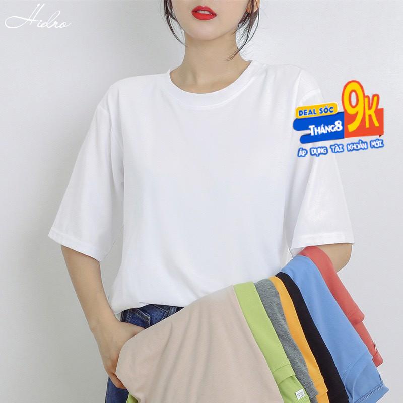 Áo thun Unisex Basic Tee phông trơn form rộng