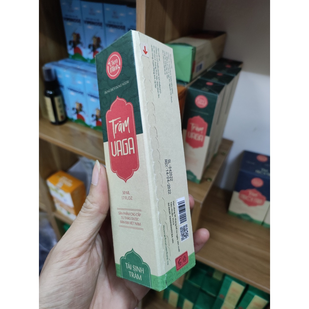 Tràm VAGA 50ml Tinh dầu massage giảm đau vai gáy, giảm căng cơ