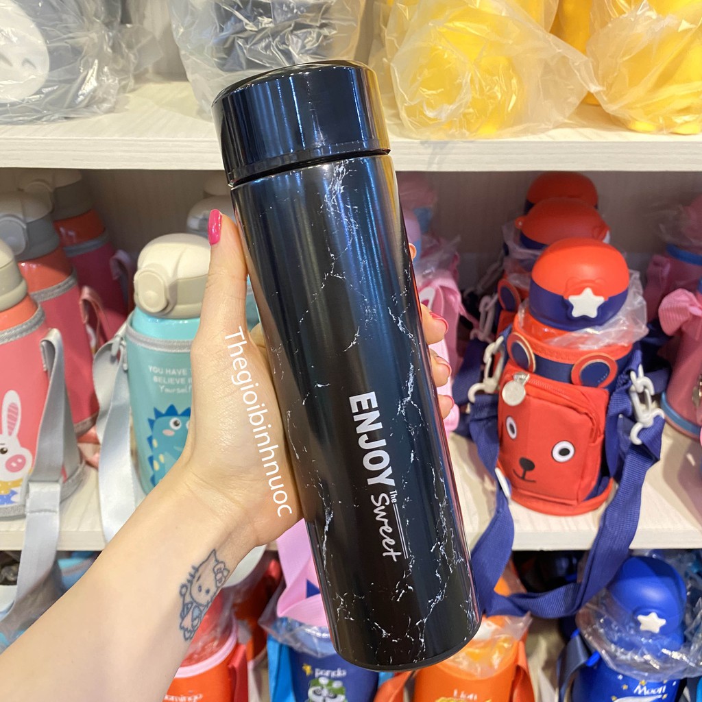 BÌNH GIỮ NHIỆT ENJOY THE SWEET INOX 304 500ML B330