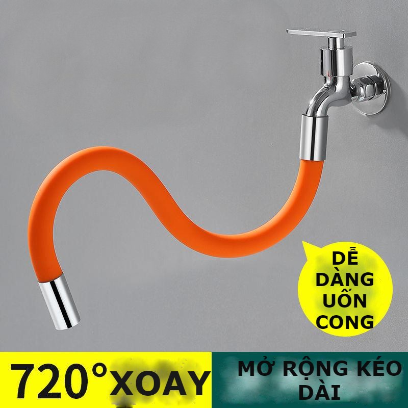 Đầu nối dài vòi nước, chậu rửa Xoay 360 độ tiện lợi  - T7034